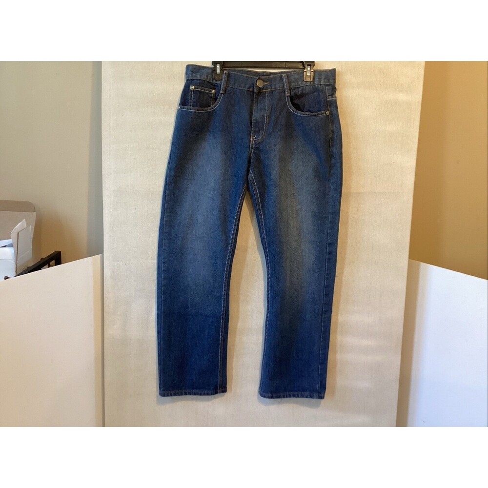 vintage loose thread quality denim men’s jeans 34/30”Y2K grunge